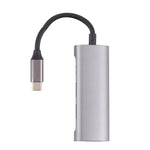 T-811 4 in 1 USB-C / Typ-C zu 3 USB 3.0 + USB-C / Typ-C Anschlüsse HUB Dockingstation, T-811