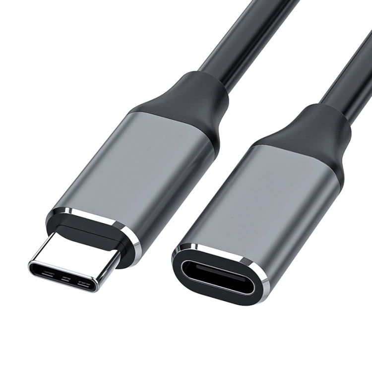 USB-C / Type-C Stecker zu USB-C / Type-C Buchse Adapterkabel, Kabellänge: 50cm, 50cm