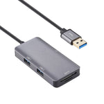5 in 1 Dual USB 3.0 + CF + TF + SD Multifunktionaler USB 3.0 Kartenleser, 5 in 1 USB 3.0