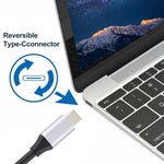 4K 60Hz Type-C / USB-C Stecker zu DP Stecker Adapterkabel, Länge: 1,8m, DP Stecker