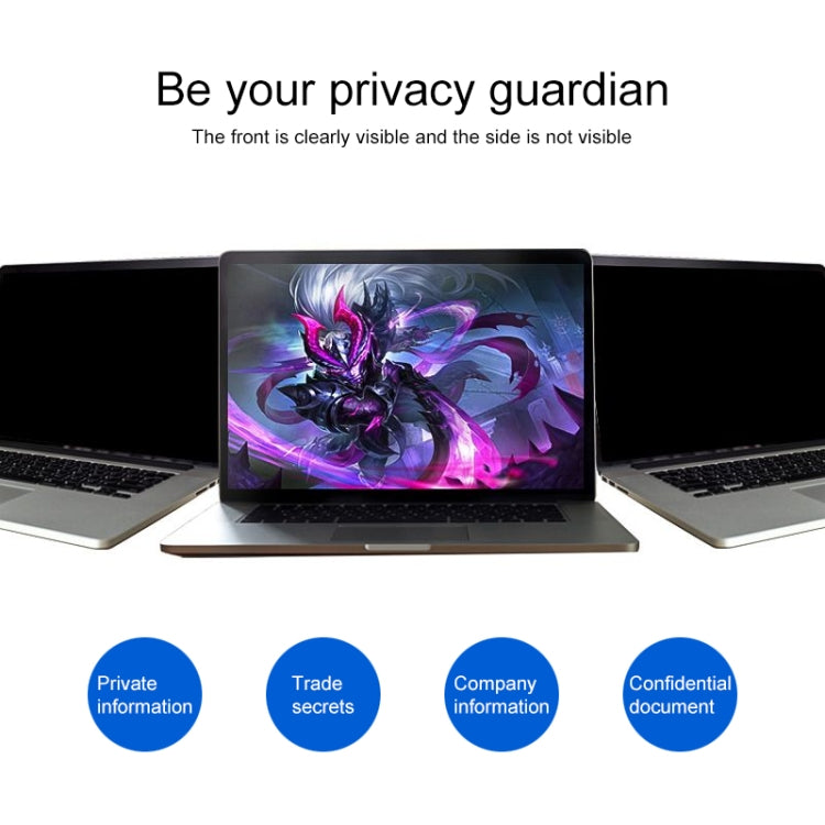 15,4 Zoll Laptop Universeller matter Blendfreier Bildschirmschutz, Größe: 332 x 208mm, Größe: 332 x 208mm