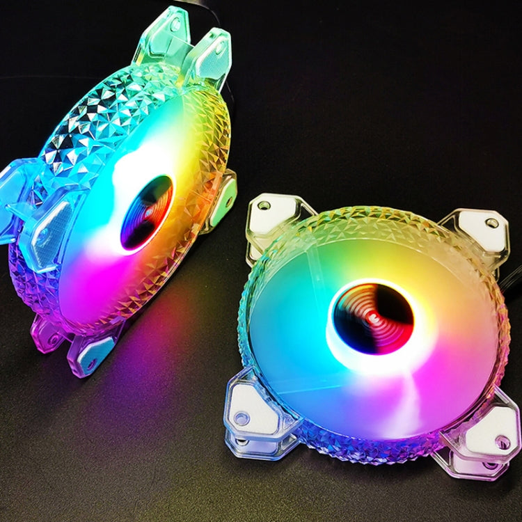 COOLMOON RGB Kühlventilator 120mm PWM 6PIN S1 ARGB Lüfter, CM-S1