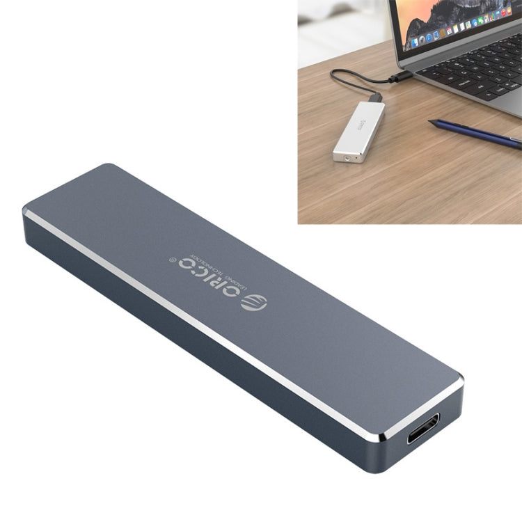 ORICO PCM2-C3 M.2 M-Key zu USB 3.1 Gen2 USB-C / Type-C Push-Top Solid State Drive Gehäuse, Maximale Unterstützungskapazität: 2TB