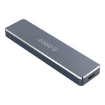 ORICO PCM2-C3 M.2 M-Key zu USB 3.1 Gen2 USB-C / Type-C Push-Top Solid State Drive Gehäuse, Maximale Unterstützungskapazität: 2TB
