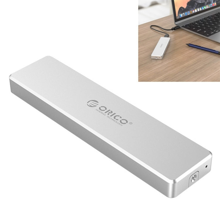 ORICO PCM2-C3 M.2 M-Key zu USB 3.1 Gen2 USB-C / Type-C Push-Top Solid State Drive Gehäuse, Maximale Unterstützungskapazität: 2TB