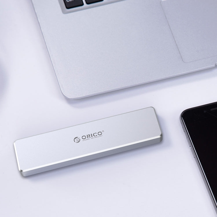 ORICO PCM2-C3 M.2 M-Key zu USB 3.1 Gen2 USB-C / Type-C Push-Top Solid State Drive Gehäuse, Maximale Unterstützungskapazität: 2TB