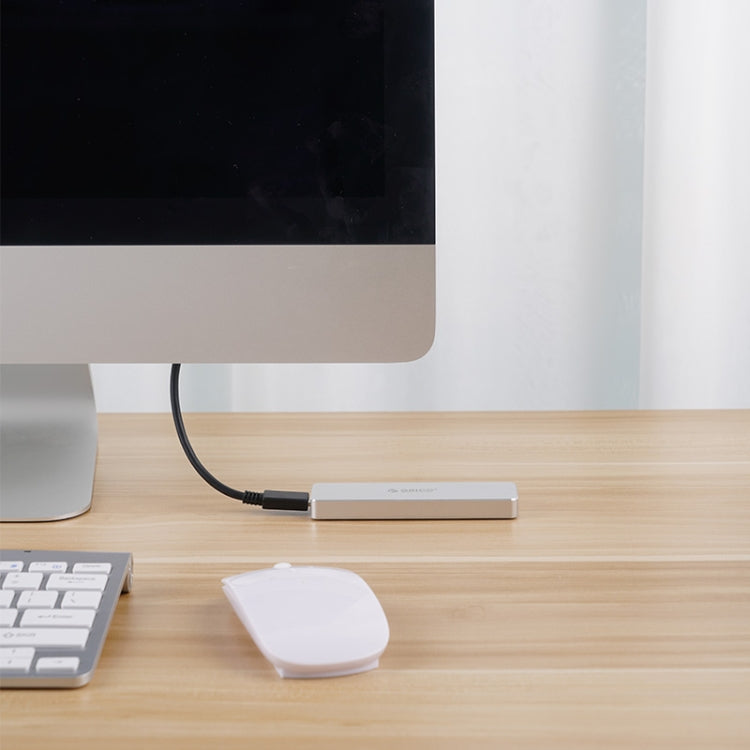 ORICO PCM2-C3 M.2 M-Key zu USB 3.1 Gen2 USB-C / Type-C Push-Top Solid State Drive Gehäuse, Maximale Unterstützungskapazität: 2TB