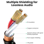 5m 3-poliges XLR Stecker zu XLR Buchse MIC Abschirmkabel Mikrofon Audiokabel, Länge: 5m