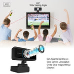 HXSJ S4 1080P verstellbare 180-Grad HD manuelle Fokus Video Webcam PC-Kamera mit Mikrofon