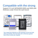 UNITEK SATA 2,5 Zoll USB 3.0 Schnittstelle HDD Gehäuse, Länge: 30cm, SATA USB 3.0 Schnittstelle, Länge: 30cm
