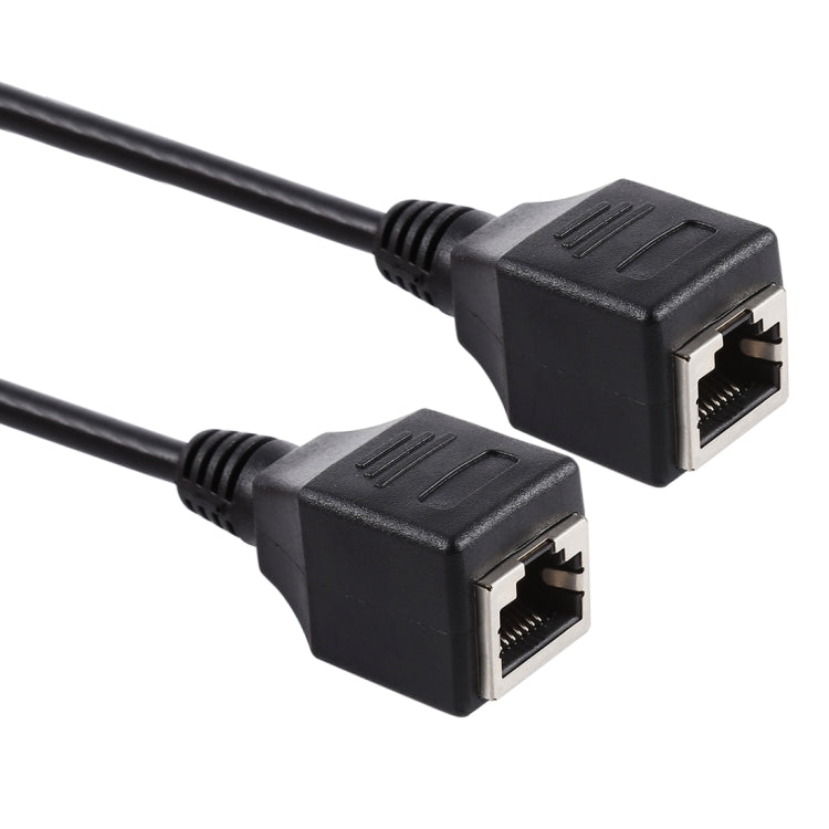 RJ45 Buchse zu Buchse Ethernet LAN Netzwerk Verlängerungskabel, Kabellänge: 60cm, 60cm