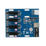 PCI-E zu PCI-E Konverterkarte 1 zu 4 1 x Express-Karte mit 4 PCI-E Steckplätzen
