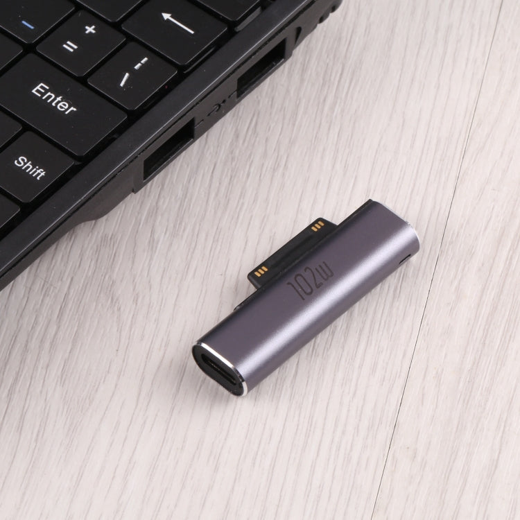 102W USB-C / Typ-C Buchse Ladeadapter für Microsoft Surface Pro 3 / 4 / 5 / 6 / 7 / Surface Go