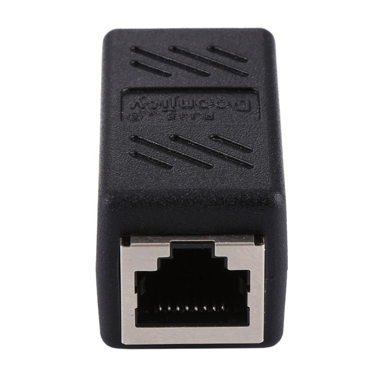 Crystal Netzwerk Gerade Durchgang Kopf-Leitungsverbinder Paar Terminal Buchse zu Doppelkopf RJ45 Schnittstellen Verlängerungsgerät, 2 Ports