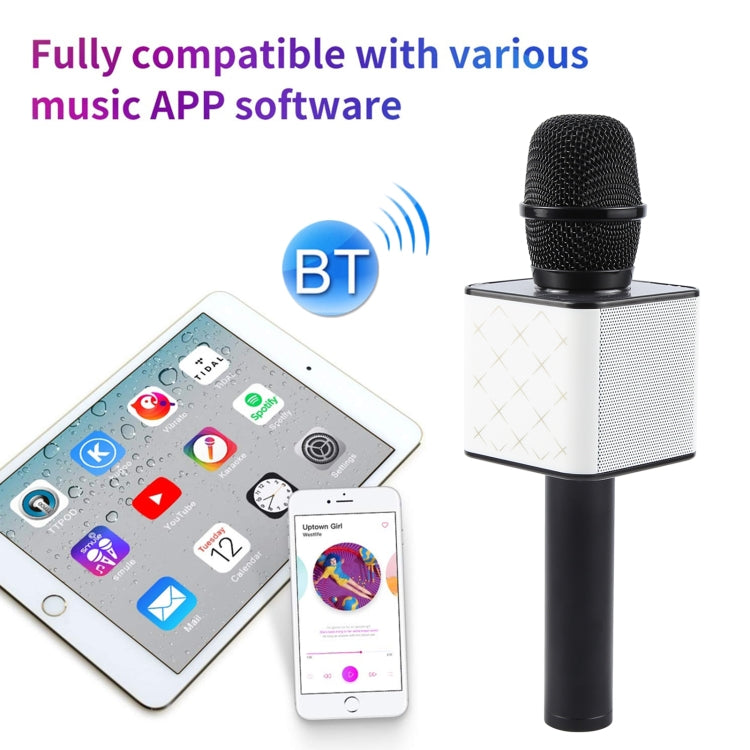 SDRD SD-08 Doppellautsprecher Hochwertiges Handheld KTV Karaoke Aufnahme Bluetooth Kabelloses Kondensatormikrofon