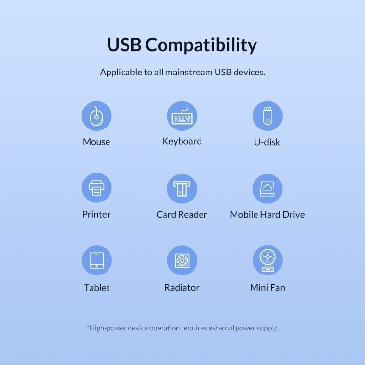 3019 4 x USB 3.0 zu USB 3.0 Aluminiumlegierung HUB Adapter mit LED-Anzeige