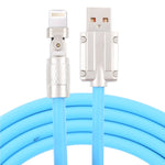 Mech Serie 6A 120W USB zu 8 Pin 180-Grad Metallstecker Schnellladekabel, Länge: 1,2m, 1,2m 8 Pin, 1,2m 180-Grad 8 Pin