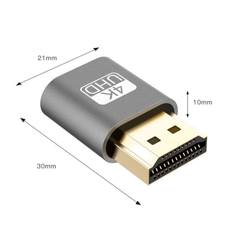 VGA Virtueller Display Adapter HDMI 1.4 DDC EDID Dummy-Stecker Headless Display Emulator, Pink, Grau, Gold, Rot, Silber
