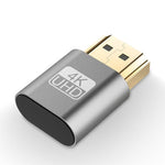 VGA Virtueller Display Adapter HDMI 1.4 DDC EDID Dummy-Stecker Headless Display Emulator, Pink, Grau, Gold, Rot, Silber