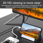 75216 4-in-1 8-Pin zu HDMI + 8-Pin Ladeanschluss + 2 USB-Anschlüsse HD Video Konverter, 75216