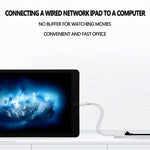 NK-1035H 2-in-1 8-Pin Männlich zu 1000M Ethernet + 8-Pin Strom Weiblich Adapter, NK-1035H