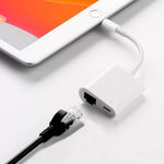 NK-1035H 2-in-1 8-Pin Männlich zu 1000M Ethernet + 8-Pin Strom Weiblich Adapter, NK-1035H
