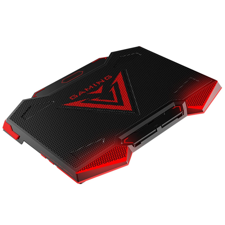 Dual-USB-Anschlüsse Fünfadriger Kühler Notebook-Computer-Halter