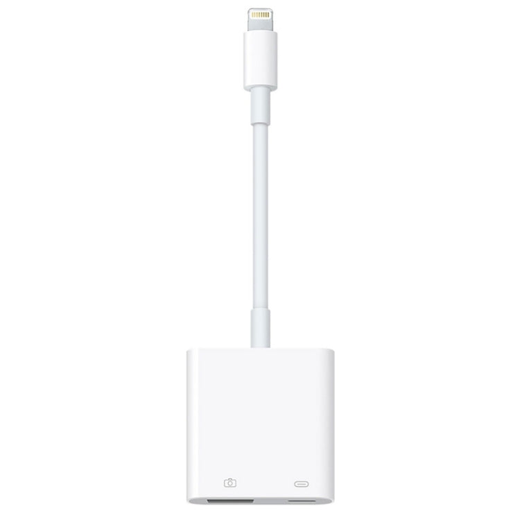 11 cm 8-Pin-Stecker zu USB & 8-Pin-Daten-Ladekabel Kamera-Leser Adapter, unterstützt Systeme ab iOS 9.2