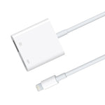 11 cm 8-Pin-Stecker zu USB & 8-Pin-Daten-Ladekabel Kamera-Leser Adapter, unterstützt Systeme ab iOS 9.2