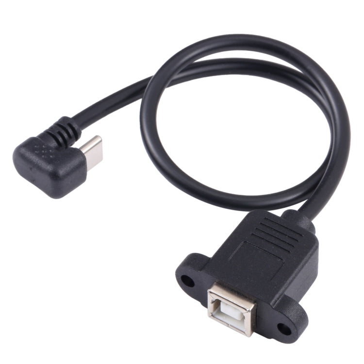 USB-C / Typ-C Stecker zu B-Typ quadratischer Druckanschluss Buchsenkabel, Typ-C zu B-Typ quadratisch