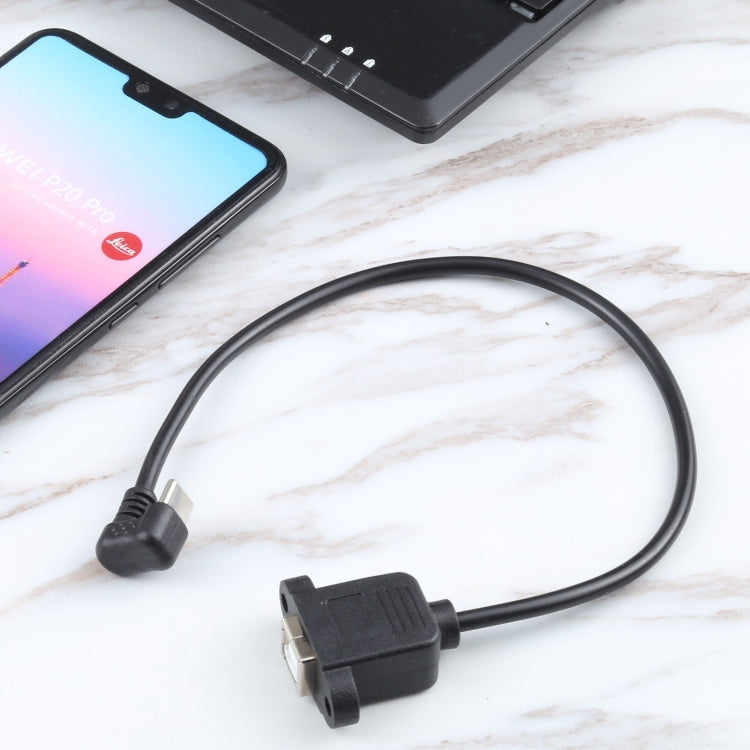 USB-C / Typ-C Stecker zu B-Typ quadratischer Druckanschluss Buchsenkabel, Typ-C zu B-Typ quadratisch