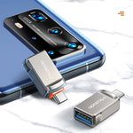 MCDODO USB 3.0 Buchse auf USB-C / Typ-C Stecker OTG Konverter USB-Flash-Disk, USB-C / Typ-C