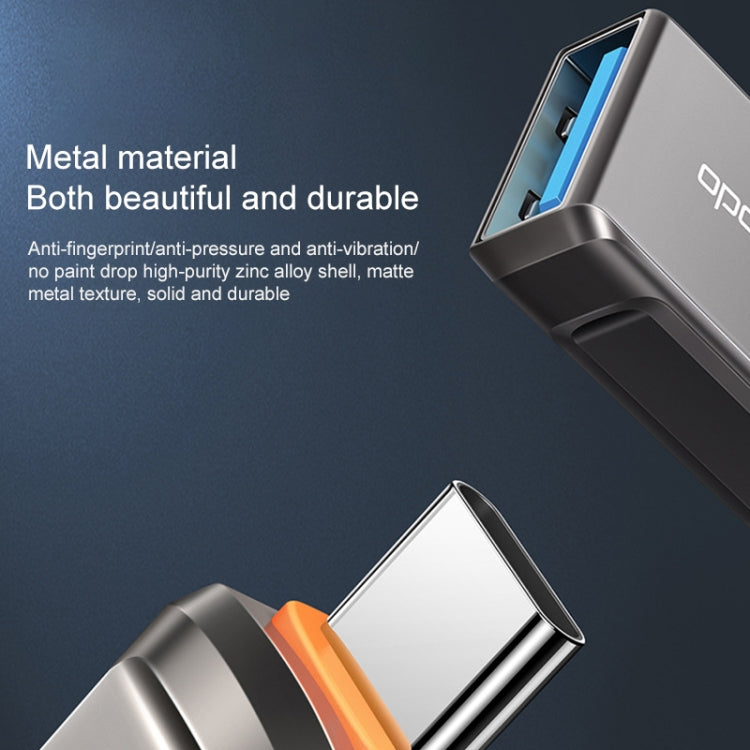 MCDODO USB 3.0 Buchse auf USB-C / Typ-C Stecker OTG Konverter USB-Flash-Disk, USB-C / Typ-C