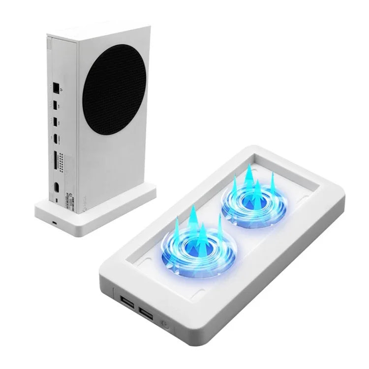 Lüfterbasis für die Xbox Series S mit 2 USB-Anschlüssen
