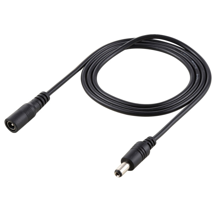 1m 22AWG 5,5 x 2,1mm Buchse zu Stecker DC-Stromversorgungs-Verlängerungskabel für Laptop, 1m 5,5 x 2,1mm