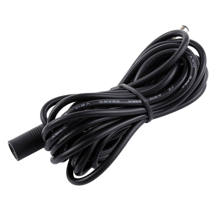 2m 22AWG 5,5 x 2,1mm Buchse zu Stecker DC-Stromversorgungs-Verlängerungskabel für Laptop, 2m 5,5 x 2,1mm