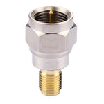 2 Stück F Stecker zu SMA Buchse Verbinder, 2 Stück F Stecker zu SMA Buchse