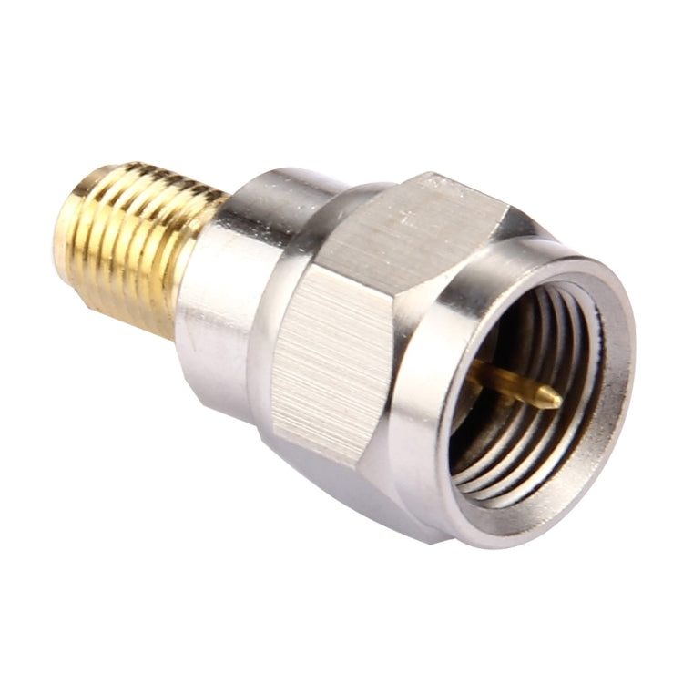 2 Stück F Stecker zu SMA Buchse Verbinder, 2 Stück F Stecker zu SMA Buchse