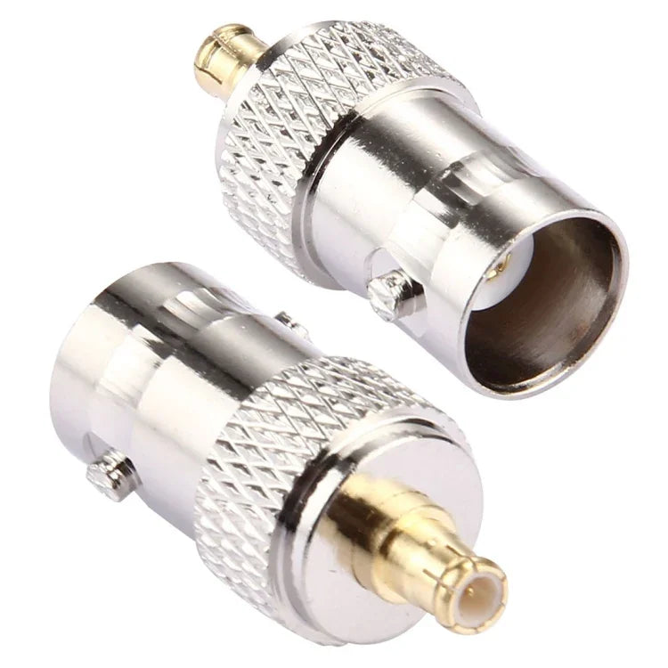 2 Stück BNC-Buchse auf MCX-Stecker, Buchse auf MCX-Stecker