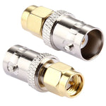 2 Stück BNC-Buchse auf SMA-Stecker, Buchse auf SMA-Stecker