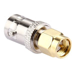 2 Stück BNC-Buchse auf SMA-Stecker, Buchse auf SMA-Stecker