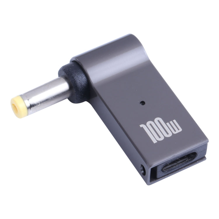 100W USB-C / Typ-C Buchse zu DC 4,8x1,7mm Stecker Computer-Ladeadapter, Typ-C Buchse zu DC 4,8x1,7mm Stecker