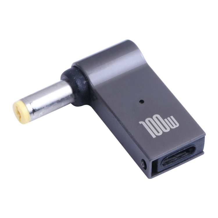 100W USB-C / Typ-C Buchse zu DC 5,5x1,7mm Stecker Computer-Ladeadapter für Acer, Typ-C Buchse zu DC 5,5x1,7mm Stecker