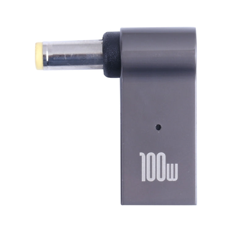 100W USB-C / Typ-C Buchse zu DC 5,5 x 2,5mm Stecker Computer-Ladeadapter für Lenovo, Typ-C Buchse zu DC 5,5x2,5mm Stecker
