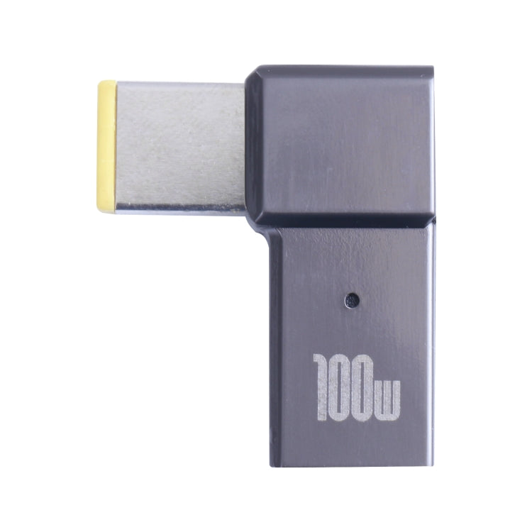 100W USB-C / Typ-C Buchse zu großem quadratischem Computer-Ladeadapter für Lenovo, Typ-C Buchse zu großem Quadrat