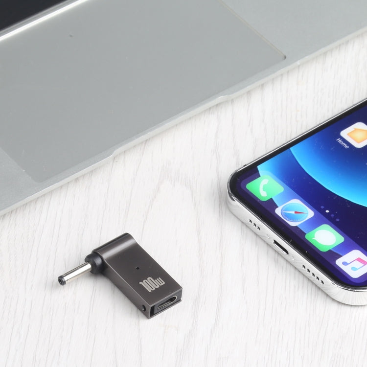 100W USB-C / Typ-C Buchse zu DC 3,5x1,35mm Stecker Computer-Ladeadapter, Typ-C Buchse zu DC 3,5x1,35mm Stecker