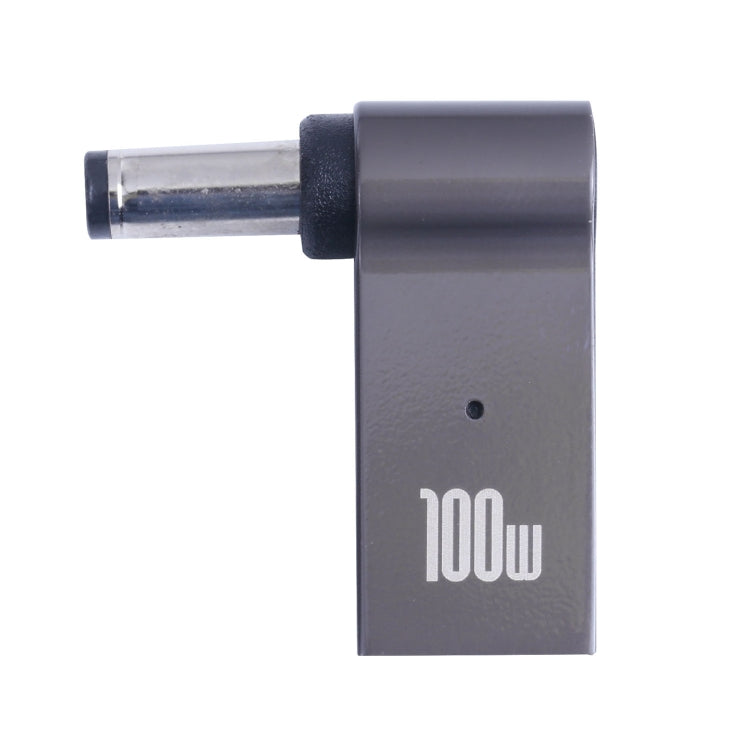 100W USB-C / Typ-C Buchse zu DC 5,5 x 2,1mm Stecker Computer-Ladeadapter, Typ-C Buchse zu DC 5,5 x 2,1mm Stecker