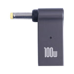 100-W-USB-C-/Typ-C-Buchse auf DC 4,0 x 1,7 mm Stecker Computer-Ladeadapter für Lenovo, Typ-C-Buchse auf DC 4,0 x 1,7 mm Stecker (Gelb)