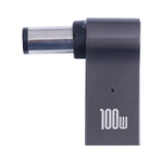 100W USB-C / Typ-C Buchse zu DC 7,4x0,6mm Stecker Computer-Ladeadapter für Dell, Typ-C Buchse zu DC 7,4x0,6mm Stecker (für Dell)
