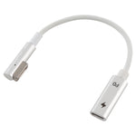 5 Pin MagSafe 1 (L-Form) zu USB-C / Type-C PD Ladeadapter, Type-C zu MagSafe 1
